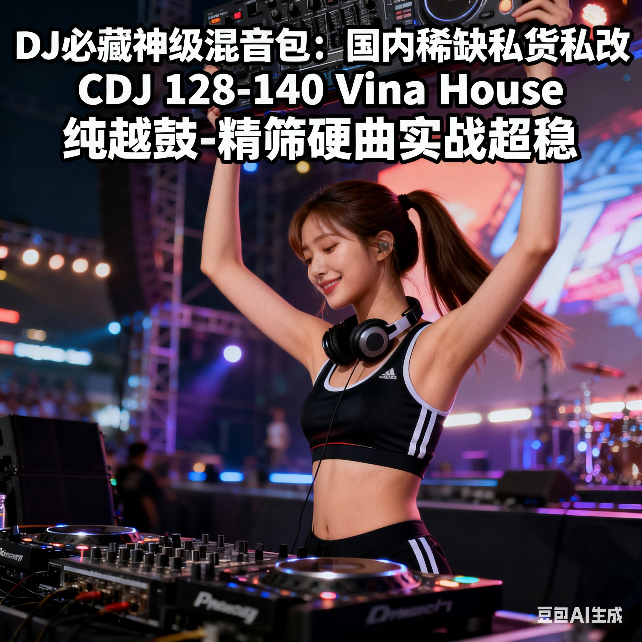 DJ必藏神级混音包：国内稀缺私货私改 CDJ 128-140 Vina House 纯越鼓-精筛硬曲实战超稳