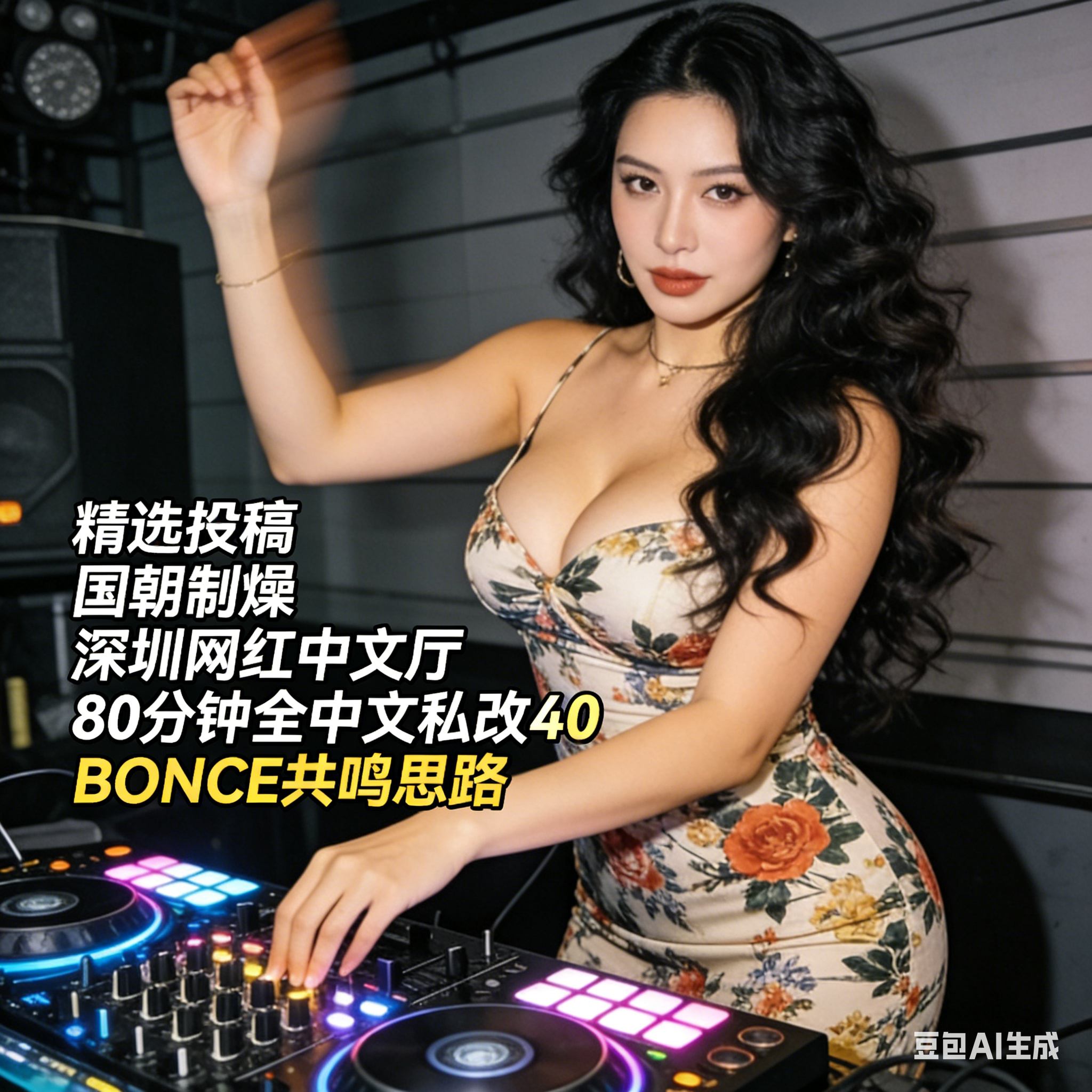 精选投稿 国朝制燥 深圳网红中文厅 80分钟全中文私改140 BOUNCE共鸣思路
