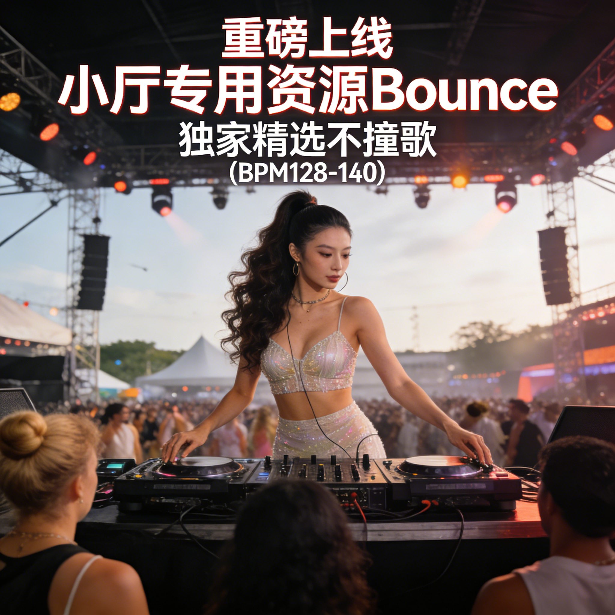 重磅上线 小厅专用资源Bounce 独家精选不撞歌 (BPM128-140)