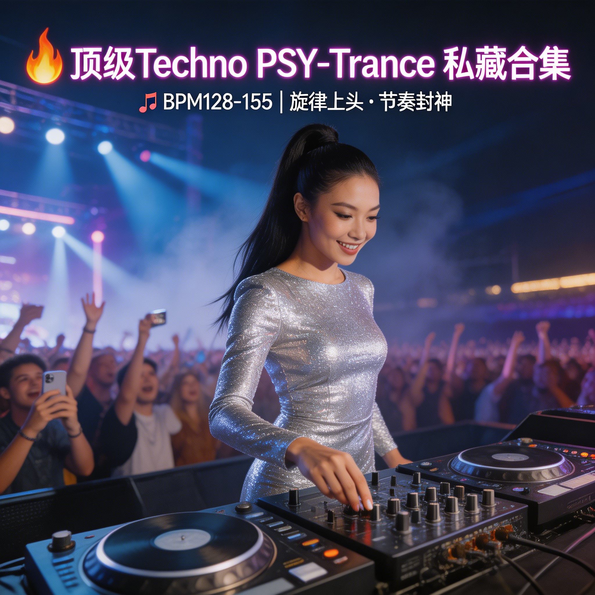 顶级 Techno PSY-Trance 私藏合集 旋律上头 节奏封神 (BPM128-155)