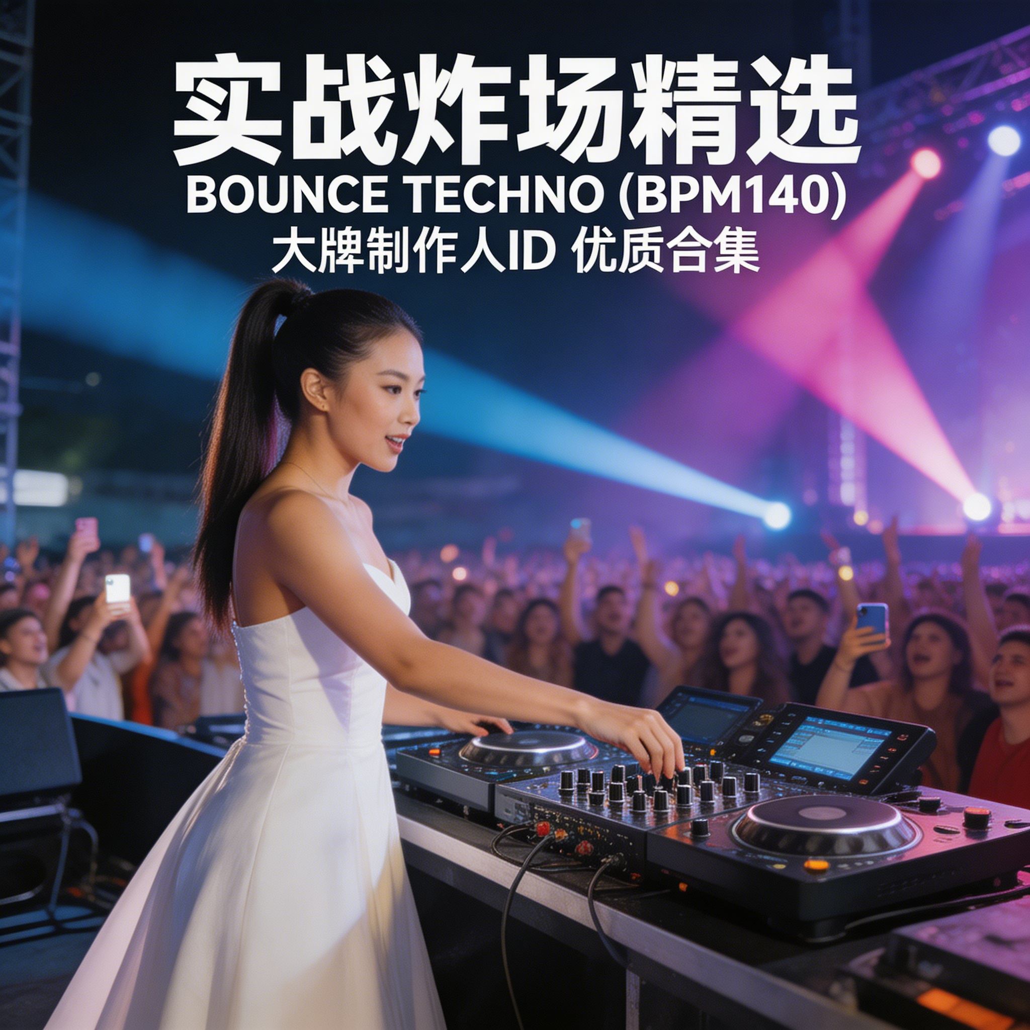 实战炸场精选 中英文大牌制作人ID Bounce Techno 优质合集 (BPM140)