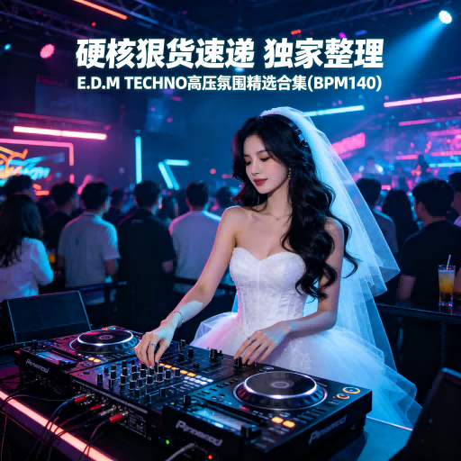 硬核狠货速递 独家整理 E.D.M TECHNO 高压氛围精选合集(BPM140)