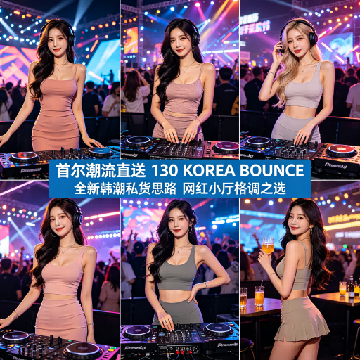 首尔潮流直送 130 KOREA BOUNCE 全新韩潮私货思路 网红小厅格调之选