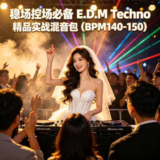 稳场控场必备 E.D.M Techno 精品实战混音包 (BPM140-150)