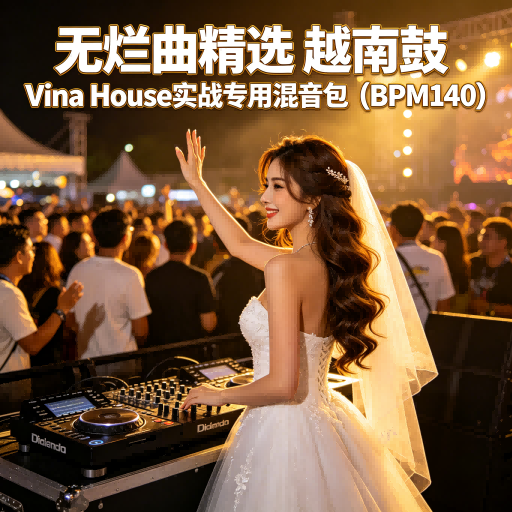 无烂曲精选 越南鼓 Vina House 实战专用混音包 (BPM140)