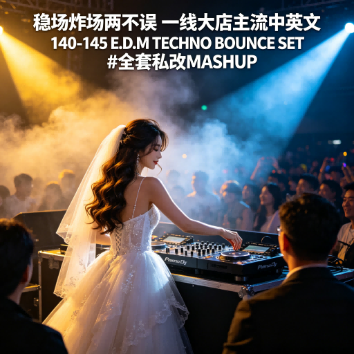 稳场炸场两不误 一线大店主流中英文140-145 E.D.M TECHNO BOUNCE SET#全套私改MASHUP