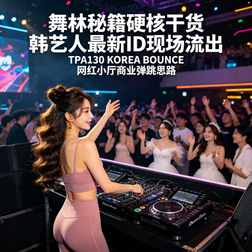 舞林秘籍硬核干货 韩艺人最新ID现场流出 TPA130 KOREA BOUNCE 网红小厅商业弹跳思路