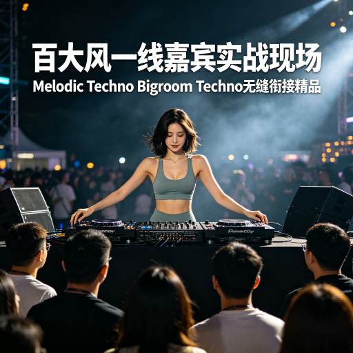 百大风一线嘉宾实战现场 Melodic Techno Bigroom Techno无缝衔接精品