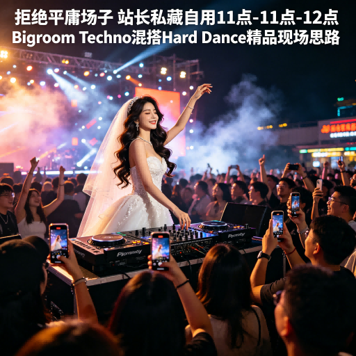 拒绝平庸场子 站长私藏自用11点-12点Bigroom Techno混搭Hard Dance精品现场思路##派对场必备