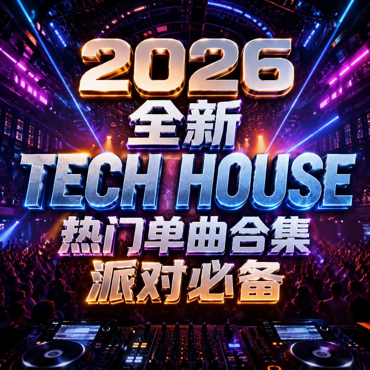 2026 全新 Tech House 热门单曲合集 派对必备