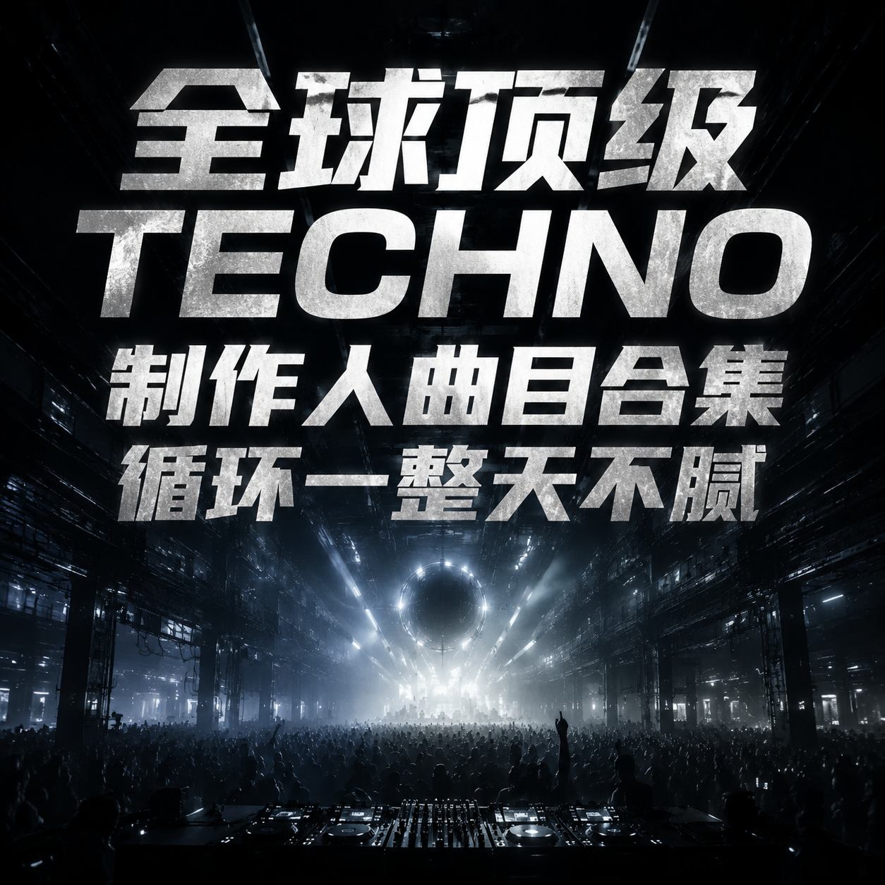 全球顶级 Techno 制作人曲目合集 循环一整天不腻